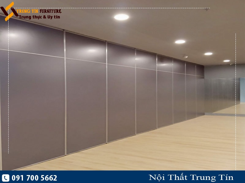 Vách ngăn di động phòng tập Yoga - Tầng 4 số 505 Minh Khai