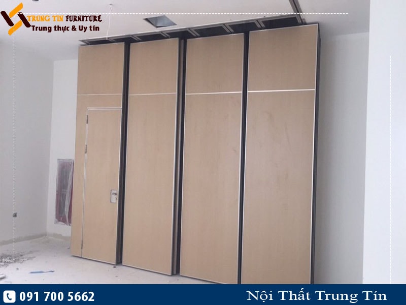 Vách ngăn di động nhà hàng tại thị trấn Mê Linh, Hà Nội