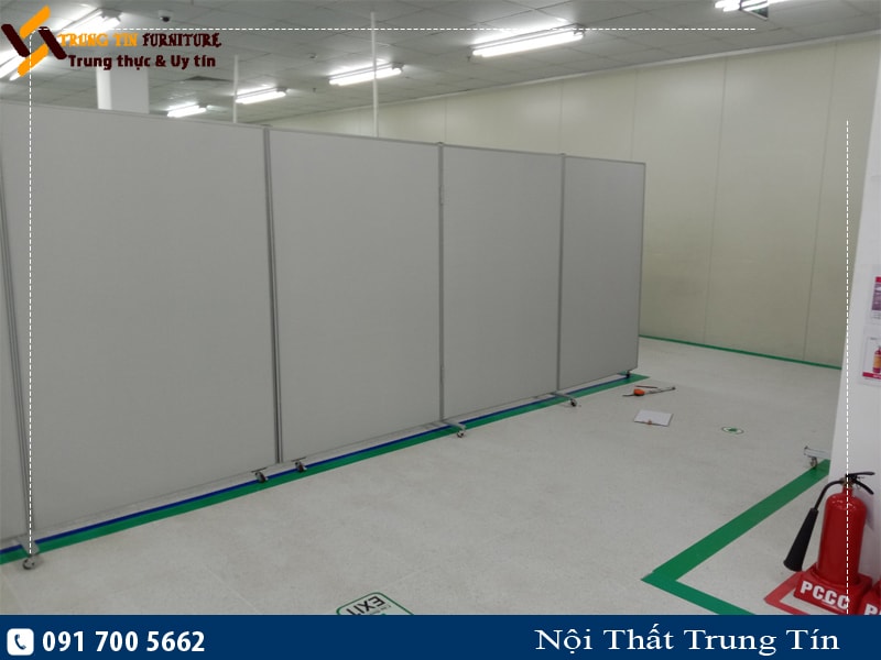 Vách ngăn di động bánh xe tại Thái Nguyên
