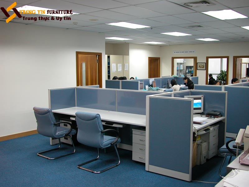 Vách ngăn khung nhôm bọc nỉ VNN04