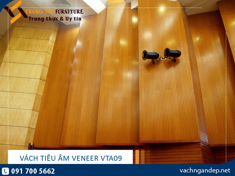 Vách ốp hội trường Veneer VTA09