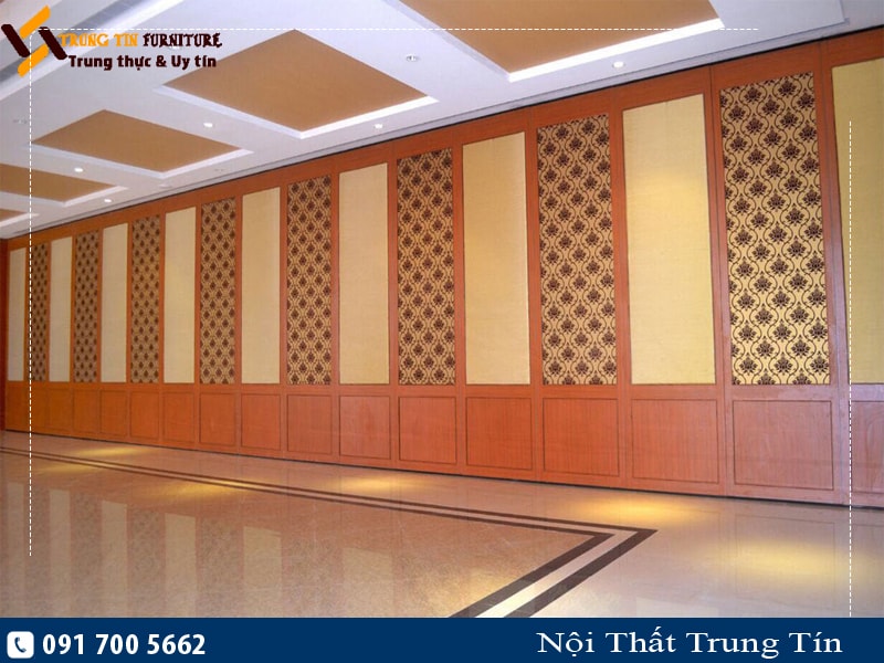 Thi công vách ngăn di động khách sạn tại Quảng Ninh
