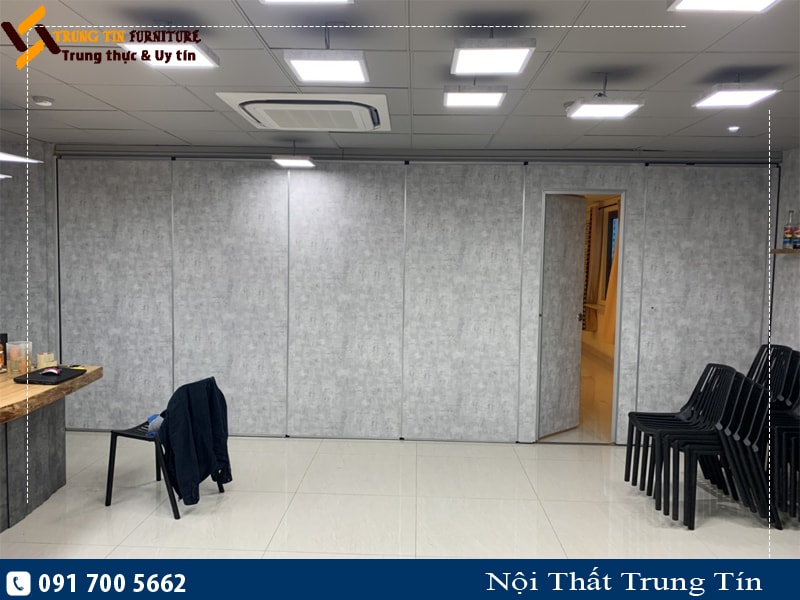 Thi công vách ngăn di động tại quận Cầu Giấy