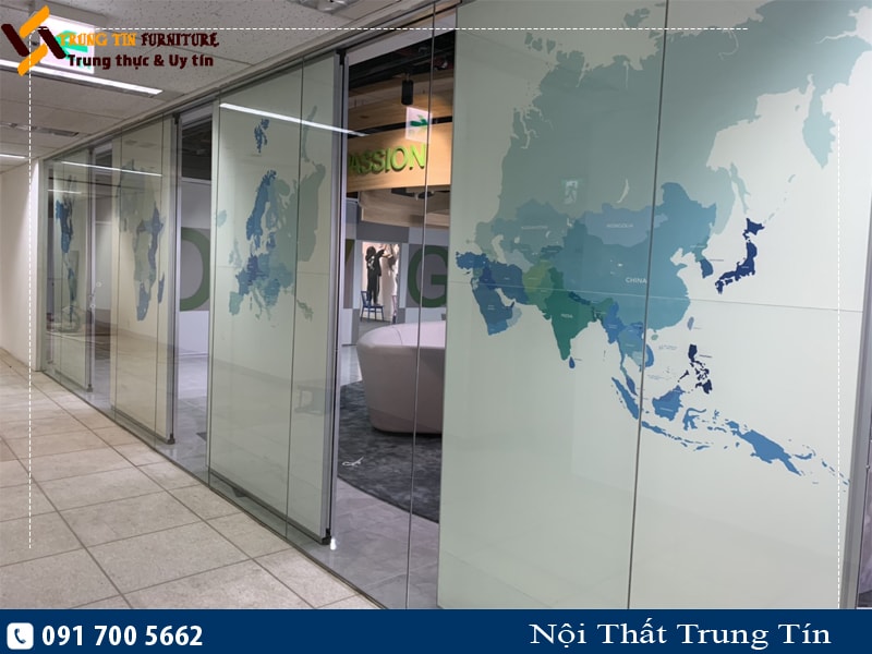 Thi công vách ngăn di động tại quận Hai Bà Trưng