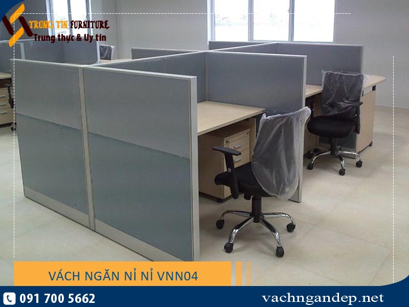 Vách ngăn văn phòng nỉ VNN04