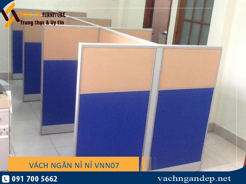 Vách ngăn văn phòng nỉ VNN07