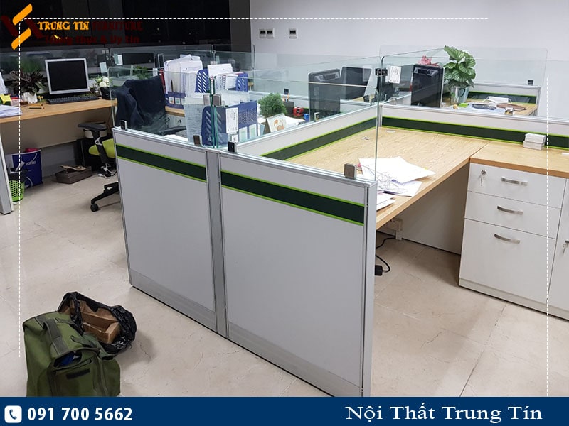 Vách ngăn Vietcombank