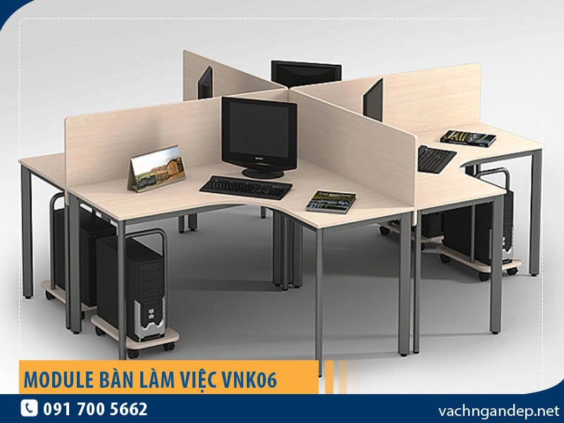 Module bàn làm việc VNK06 hiện đại, giá tốt
