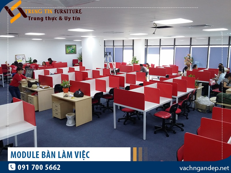 Module bàn làm việc hiện đại