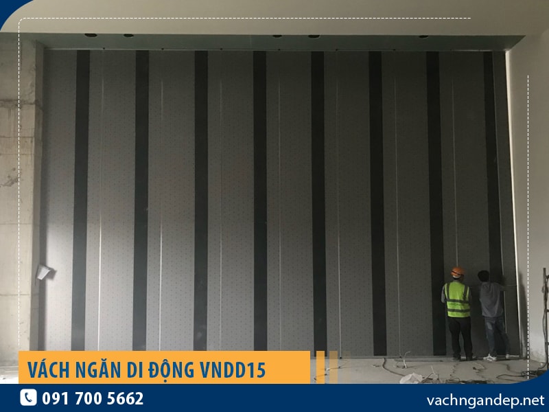 Vách ngăn di động VNDD15 hiện đại, sang trọng