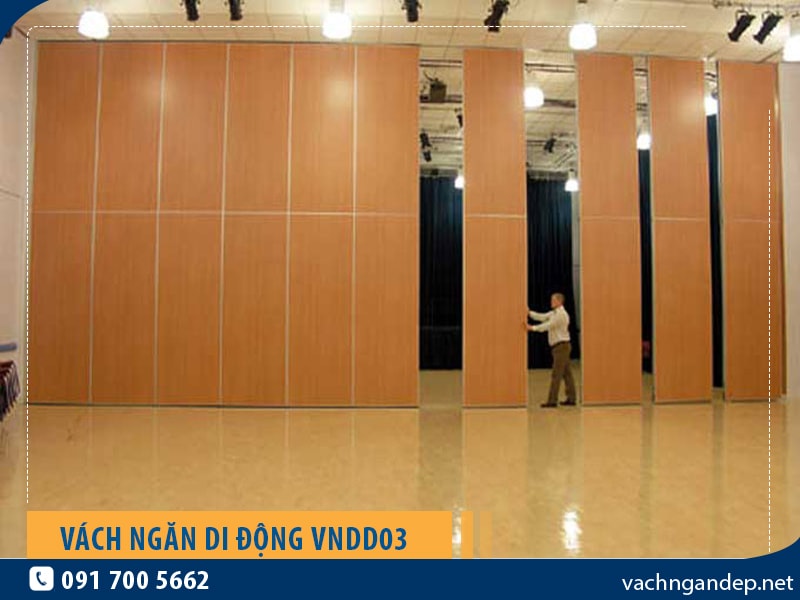 Vách ngăn di động VNDD03 hiện đại, tiện lợi