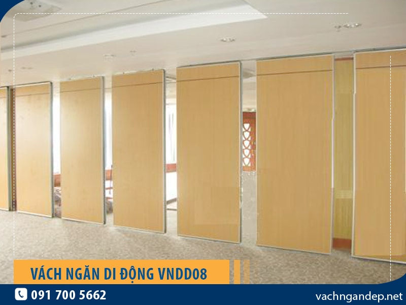 Vách ngăn di động bề mặt phủ Melamine VNDD08